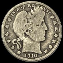 1910-S Barber Half Dollar LIGHTLY CIRCULATED