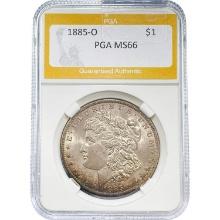 1885-O Morgan Dollar PCGS MS66 SILVER