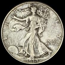 1938-D Walking Liberty Half Dollar LIGHTLY CIRCULATED