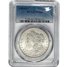 1884-O Morgan Dollar PCGS MS66 SILVER