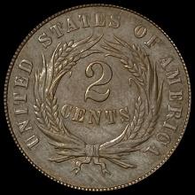 1865 Two-Cent Piece UNCIRCULATED