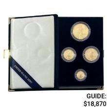 [4] 2002 Gold $5-50 Bullions Coins 1/10-1OZ