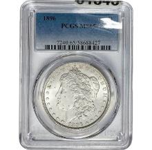 1896 Morgan Dollar PCGS MS65 SILVER