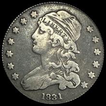 1831 Capped Bust Quarter LIGHTLY CIRCULATED