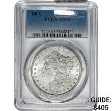 1896 Morgan Dollar PCGS MS65 SILVER