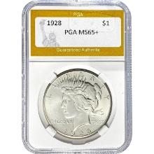 1928 Silver Dollar PGA MS65+