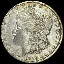 1889 Morgan Silver Dollar CLOSELY UNCIRCULATED