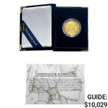 2007 American Buffalo 1OZ Gold Coin w/ Case