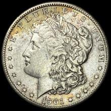 1901-S Morgan Silver Dollar NEARLY UNCIRCULATED