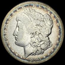 1893-CC Morgan Silver Dollar LIGHTLY CIRCULATED