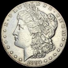 1892-CC Morgan Silver Dollar CLOSELY UNCIRCULATED