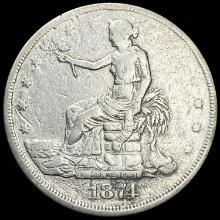 1874-S Trade Dollar HIGH GRADE