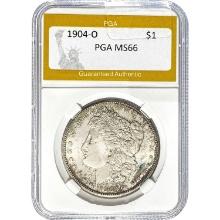 1904-O Morgan Dollar PGA MS66