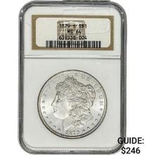1879-S Morgan Dollar NGC MS64 SILVER