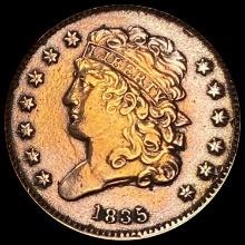 1835 Classic Head Half Cent HIGH GRADE