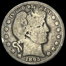 1895 Barber Half Dollar LIGHTLY CIRCULATED