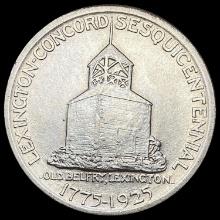 1925 Lexington-Concord Half Dollar UNCIRCULATED