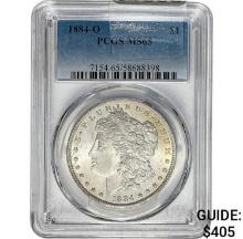1884-O Morgan Dollar PCGS MS65 SILVER