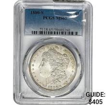 1880-S Morgan Dollar PCGS MS65 SILVER