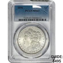 1896 Morgan Dollar PCGS MS65 SILVER