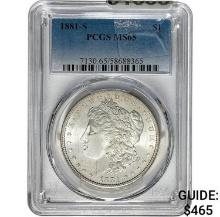 1881-S Morgan Dollar PCGS MS65 SILVER