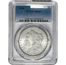 1900 Morgan Dollar PCGS MS65 SILVER