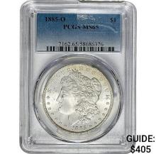 1885-O Morgan Dollar PCGS MS65 SILVER
