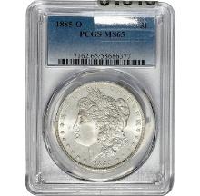 1885-O Morgan Dollar PCGS MS65 SILVER