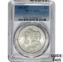 1885-O Morgan Dollar PCGS MS65 SILVER