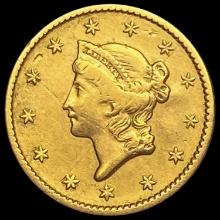1852 Liberty Head Gold Dollar LIGHTLY CIRCULATED