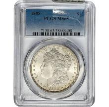 1885 Morgan Dollar PCGS MS65 SILVER