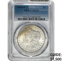 1884-O Morgan Dollar PCGS MS65 SILVER