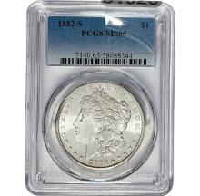 1882-S Morgan Dollar PCGS MS65 SILVER