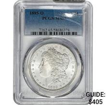 1885-O Morgan Dollar PCGS MS65 SILVER