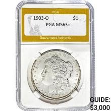 1903-O Morgan Dollar PGA MS63+ SILVER