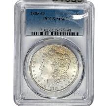 1885-O Morgan Dollar PCGS MS65 SILVER