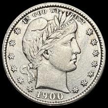 1900-S Barber Quarter CHOICE AU