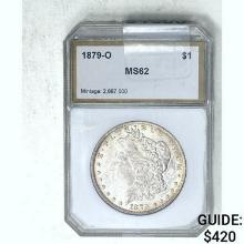 1879-O Morgan Dollar PCI MS62 SILVER