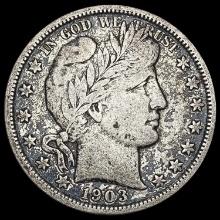 1903-O Barber Half Dollar LIGHTLY CIRCULATED