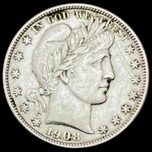 1908-D Barber Half Dollar HIGH GRADE