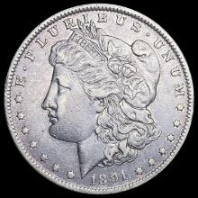 1891-O Morgan Silver Dollar CLOSELY UNCIRCULATED