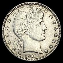 1907 Barber Quarter UNCIRCULATED