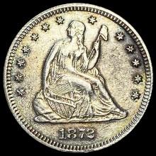 1872 Seated Liberty Quarter HIGH GRADE