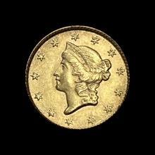 1853 Liberty Head Gold Dollar UNCIRCULATED