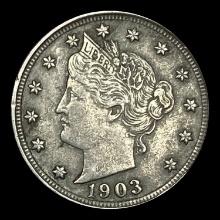 1903 Liberty Head V Nickel LIGHTLY CIRCULATED