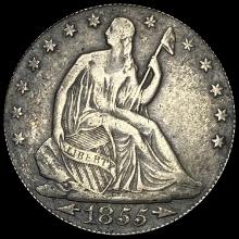 1855-O Seated Liberty Half Dollar LIGHTLY CIRCULATED