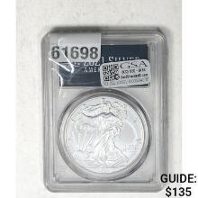 2021 Silver Eagle Type 1 PCGS MS70