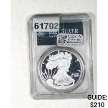 2021-W Silver Eagle Type 1 PCGS PR70 DCAM