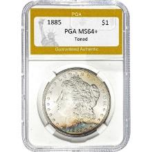 1885 Morgan Dollar PGA MS64+