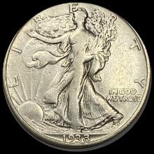 1938-D Walking Liberty Half Dollar NICELY CIRCULATED